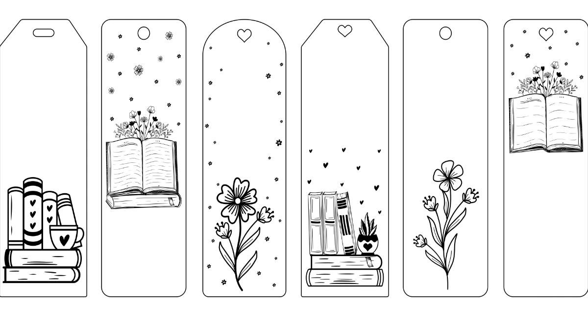 Zakładki do kolorowania i wypisania