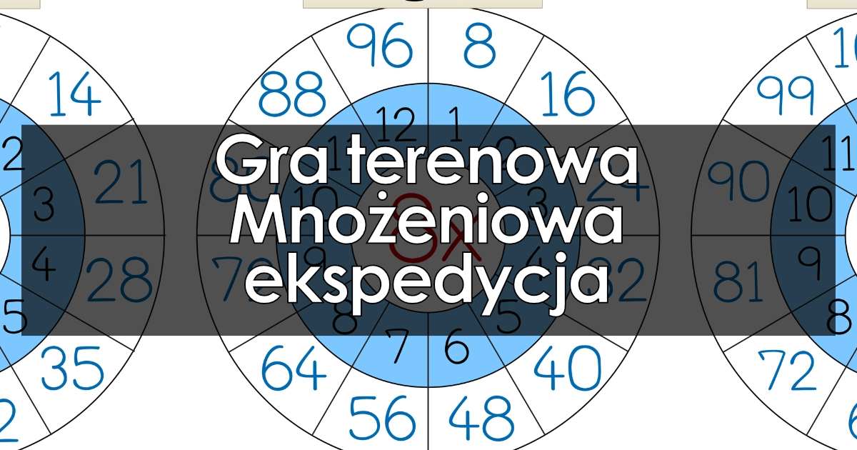 Gra terenowa – Mnożeniowa ekspedycja