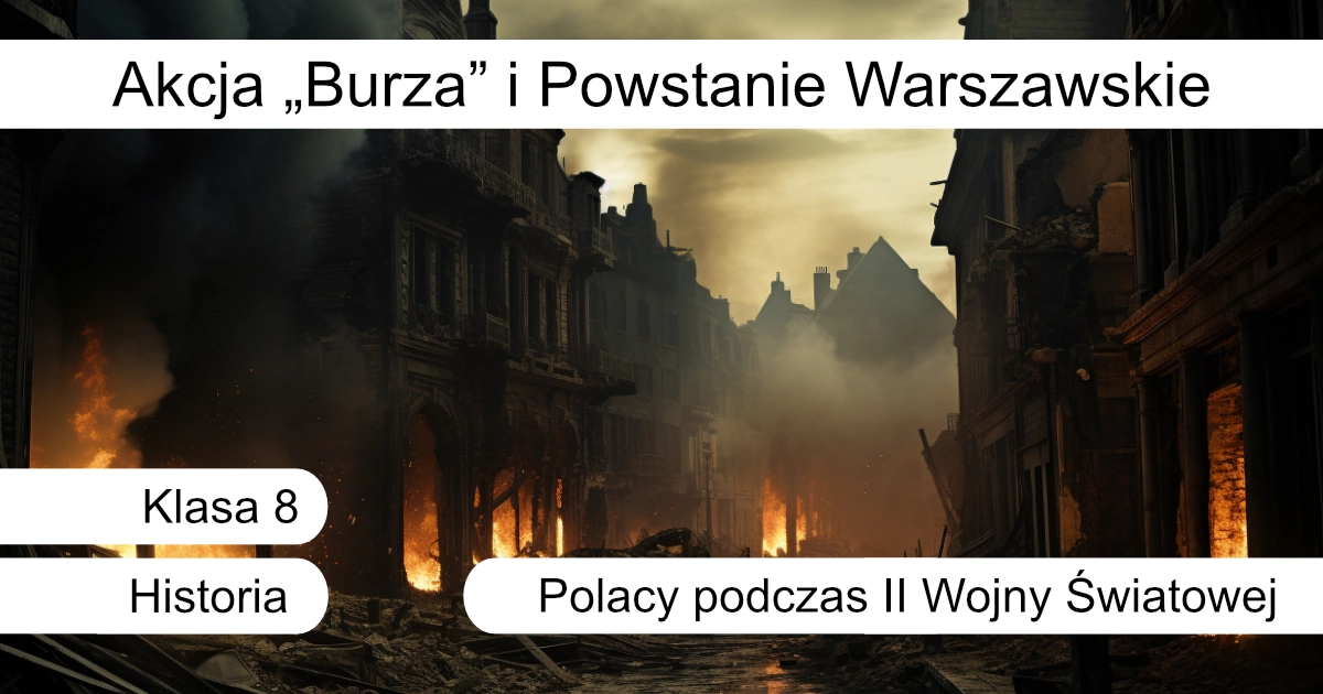 Quiz: Akcja „Burza” i Powstanie Warszawskie