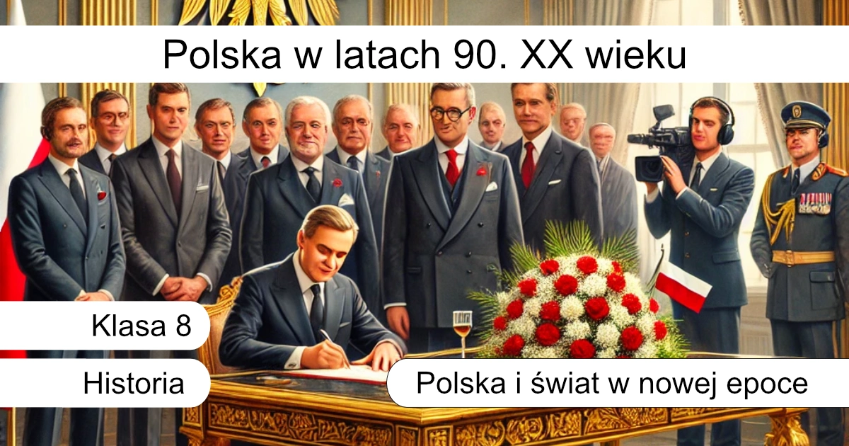 Quiz: Polska w latach 90. XX wieku