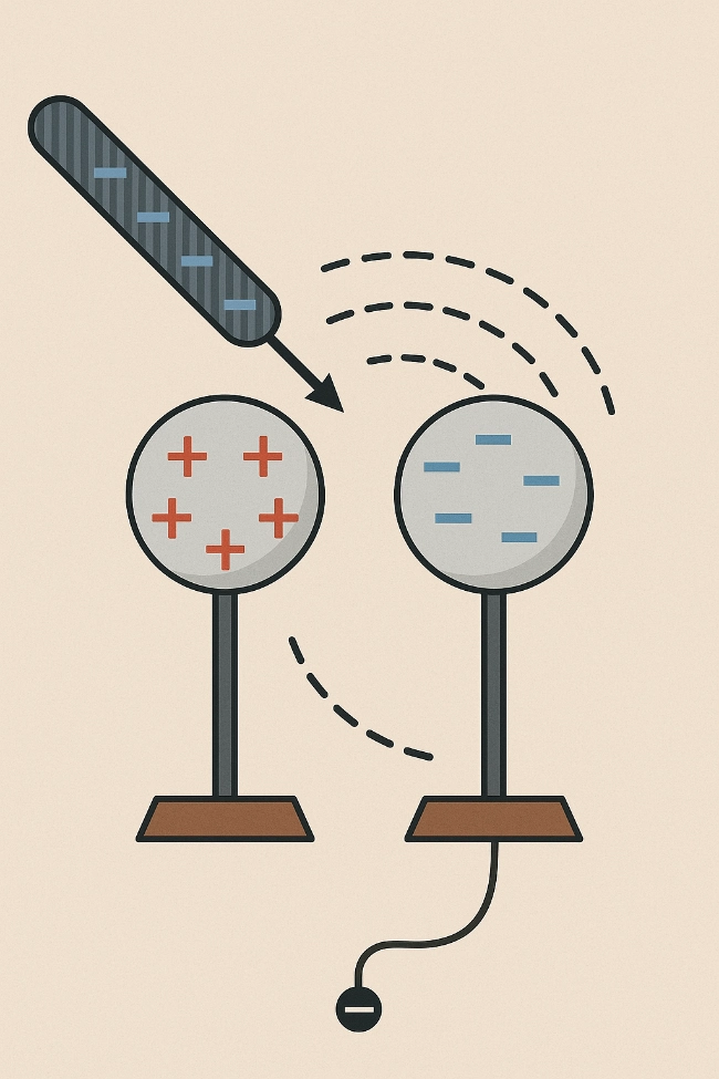 Quiz: Elektryzowanie przez indukcję