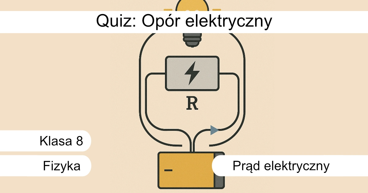 Quiz: Opór elektryczny
