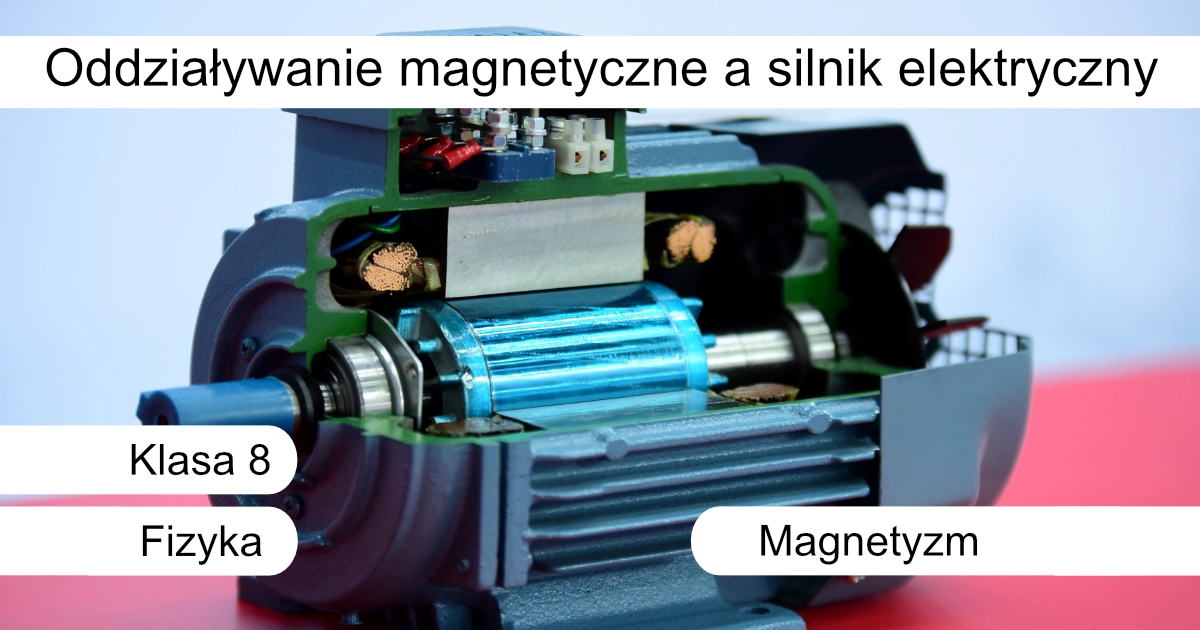 Quiz: Oddziaływanie magnetyczne a silnik elektryczny