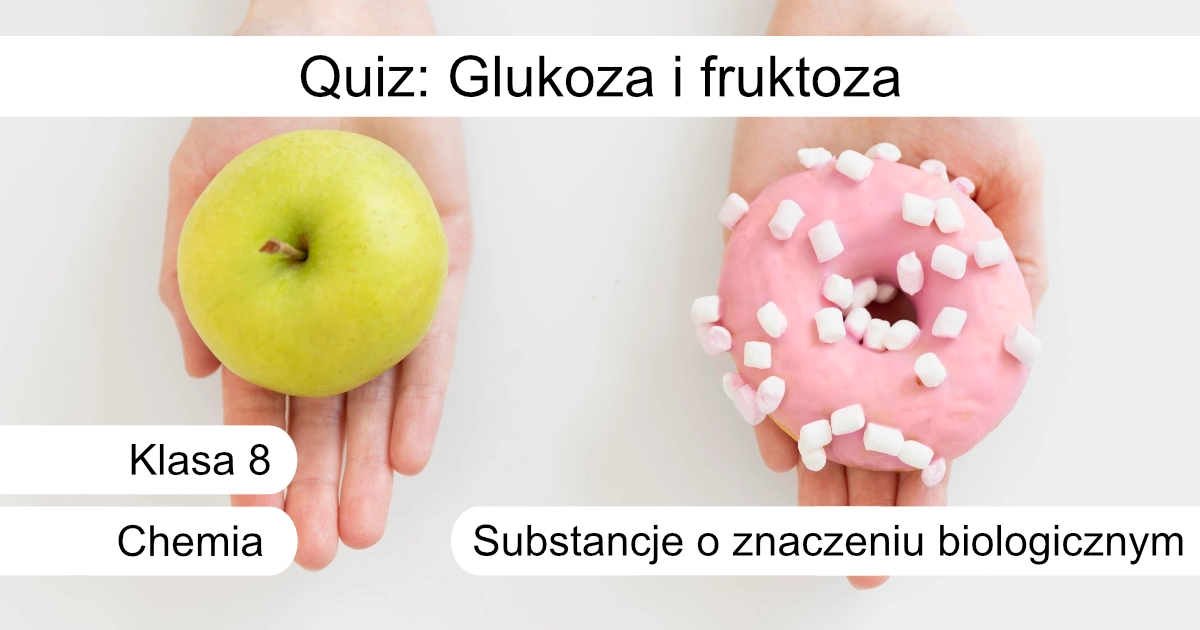Quiz: Glukoza i fruktoza