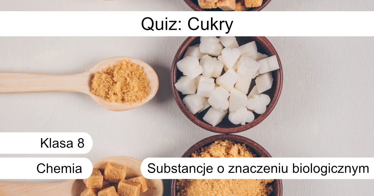 Quiz: Cukry