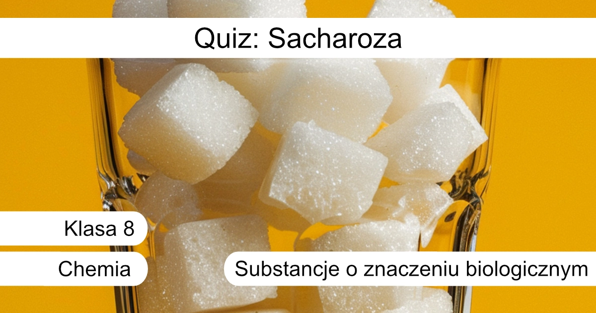 Quiz: Sacharoza