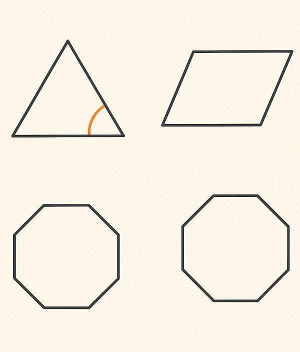 Quiz: Wielokąty: Podsumowanie