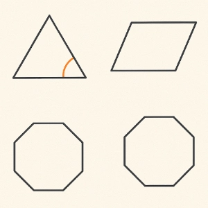 Quizy dla klasy 8: Wielokąty