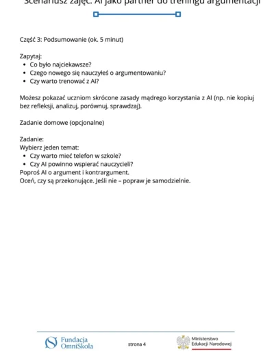 AI jako partner do treningu argumentacji 47