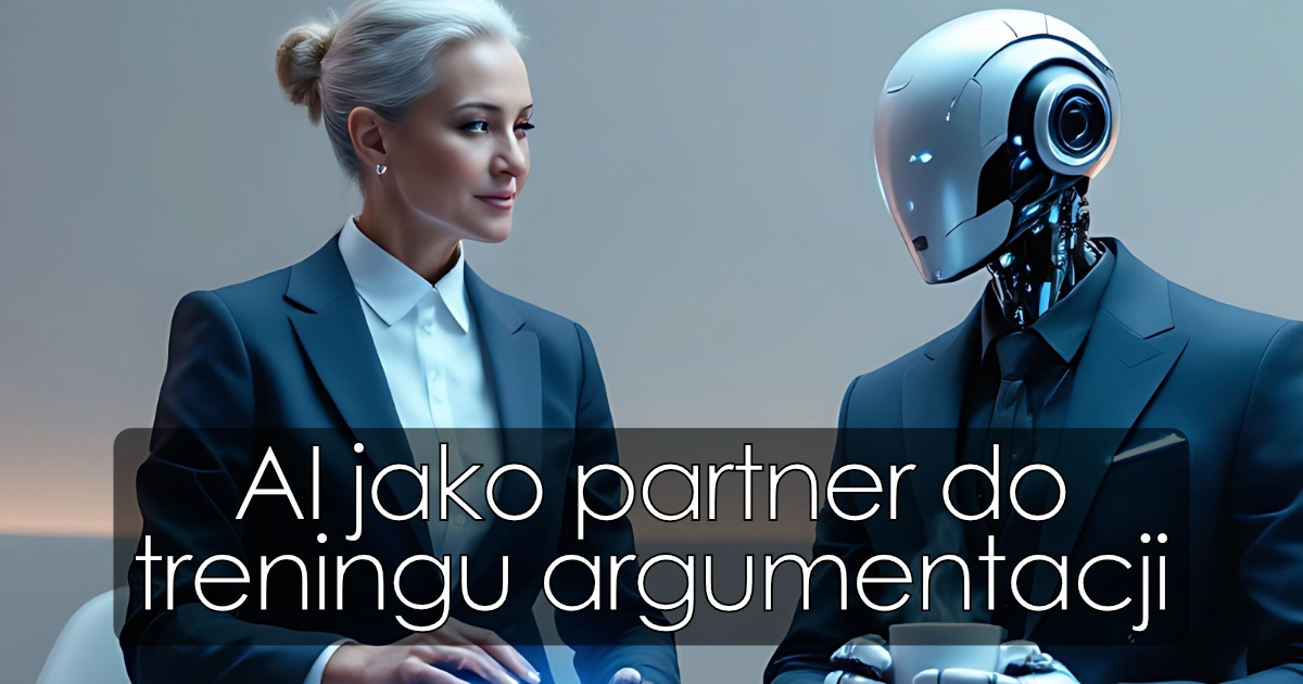 AI jako partner do treningu argumentacji