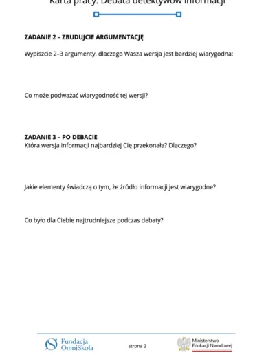 Debata detektywów informacji 42