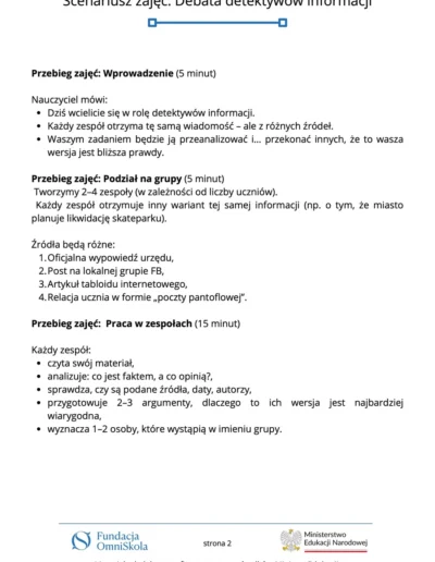 Debata detektywów informacji 45