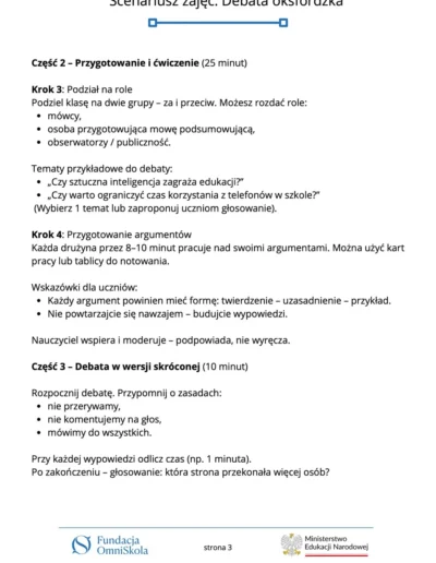 Debata oksfordzka 45