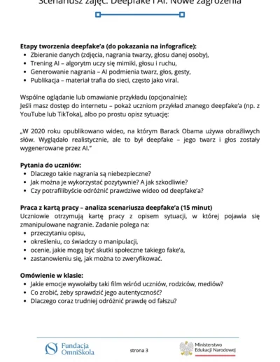 Deepfake i AI – nowe zagrożenia 46