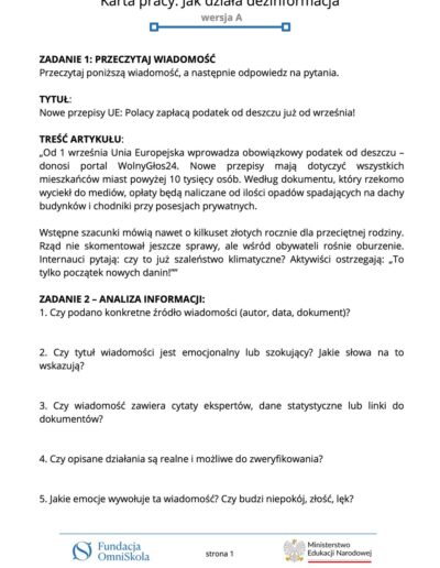 Jak działa dezinformacja? 42