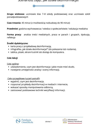 Jak działa dezinformacja? 50