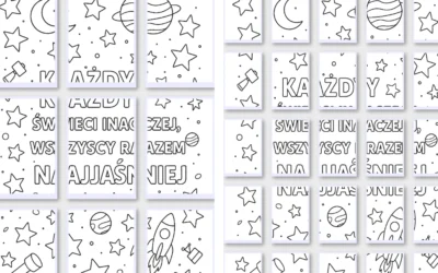 Kolorowanki XXL: Każdy świeci inaczej