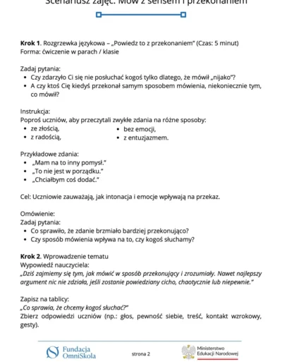 Mów z sensem i przekonaniem 44