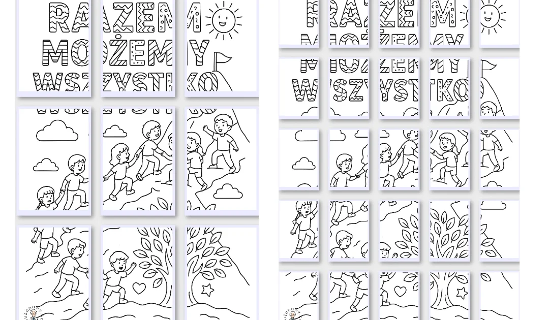 Kolorowanki XXL: Razem możemy wszystko