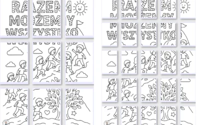 Kolorowanki XXL: Razem możemy wszystko