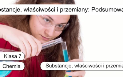 Quiz: Substancje, właściwości i przemiany: Podsumowanie