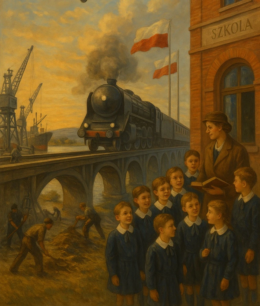 Quiz: Osiągnięcia II Rzeczypospolitej