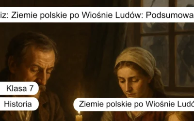 Quiz: Ziemie polskie po Wiośnie Ludów: Podsumowanie