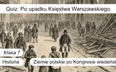 Quiz: Po upadku Księstwa Warszawskiego