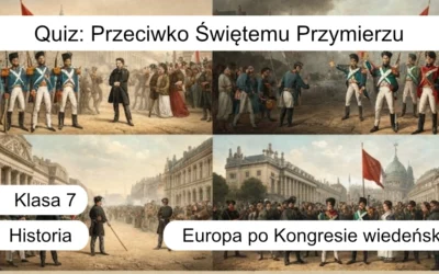 Quiz: Przeciwko Świętemu Przymierzu