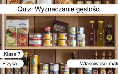 Quiz: Wyznaczanie gęstości
