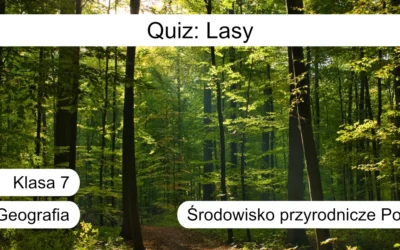 Quiz: Lasy w Polsce