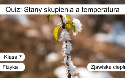 Quiz: Stany skupienia a temperatura
