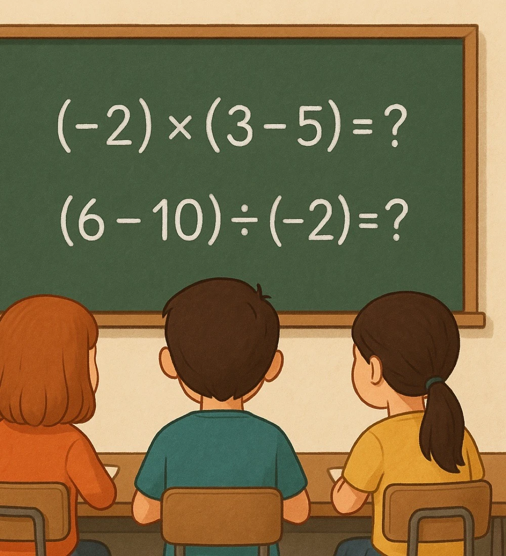 Quiz: Mnożenie i dzielenie liczb dodatnich i ujemnych