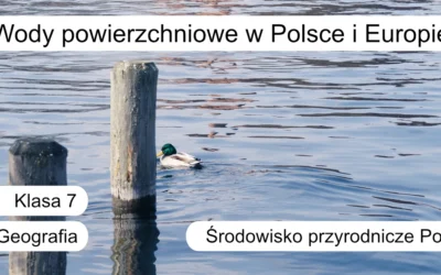 Quiz: Wody powierzchniowe w Polsce i Europie