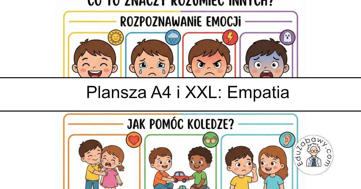 Plansza dydaktyczna: Empatia