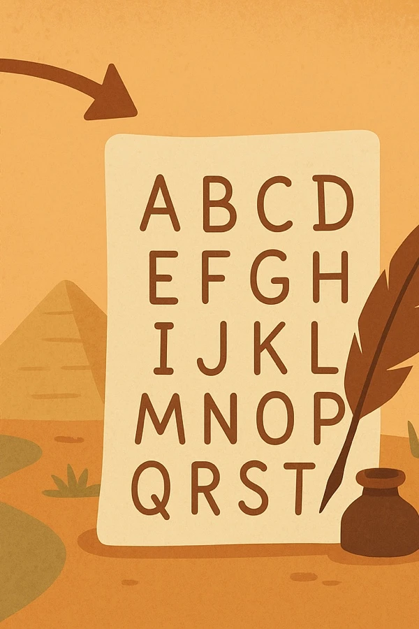 Quiz: Od hieroglifów do alfabetu