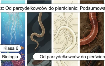 Quiz: Od parzydełkowców do pierścienic