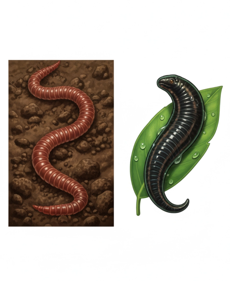 Quiz: Pierścienice – zwierzęta, które mają segmentowane ciało