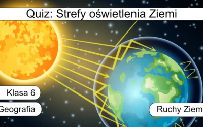 Quiz: Strefy oświetlenia Ziemi