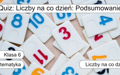 Quiz: Liczby na co dzień: podsumowanie