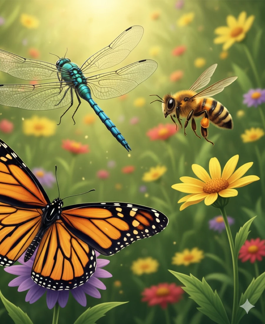 Quiz: Owady – stawonogi zdolne do lotu