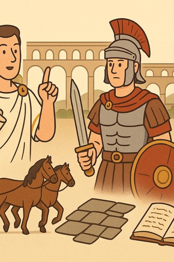 Quiz: Dokonania starożytnych Rzymian