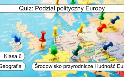 Quiz: Podział polityczny Europy