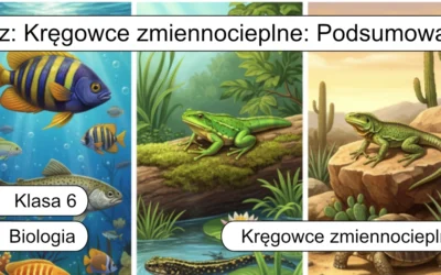 Quiz: Kręgowce zmiennocieplne: Podsumowanie