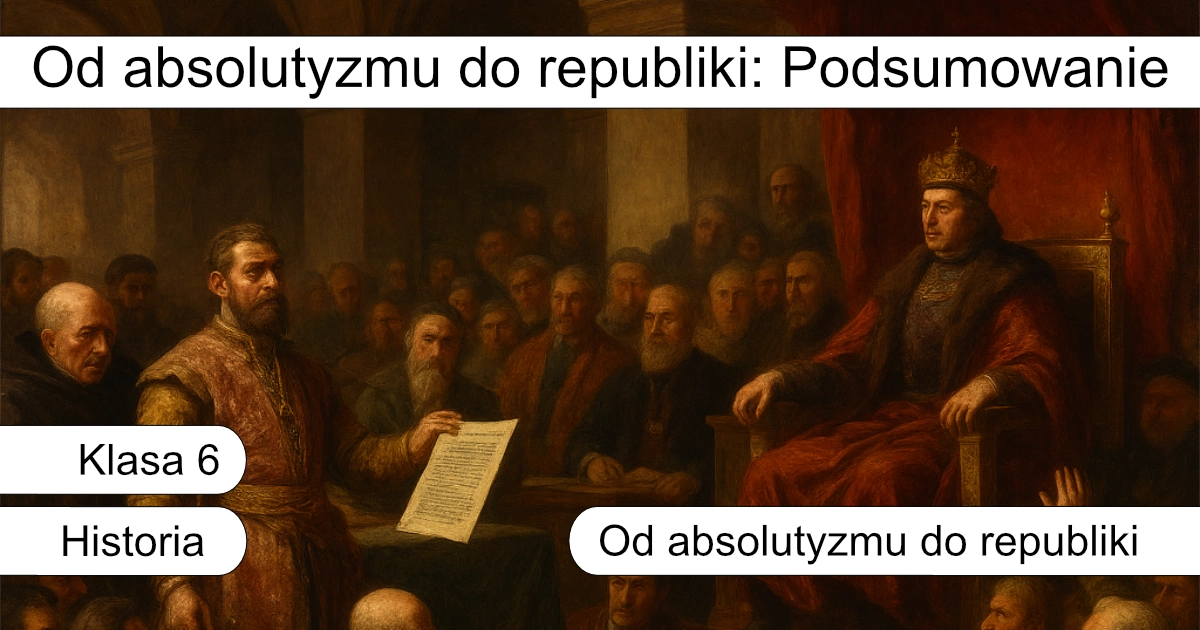 Quiz: Od absolutyzmu do republiki: Podsumowanie