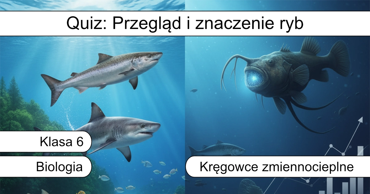 Quiz: Przegląd i znaczenie ryb