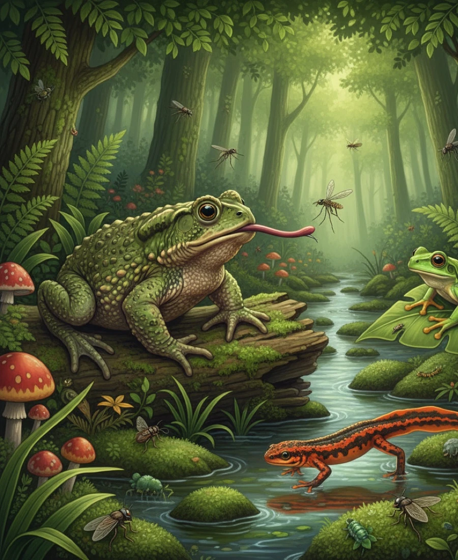 Quiz: Przegląd i znaczenie płazów