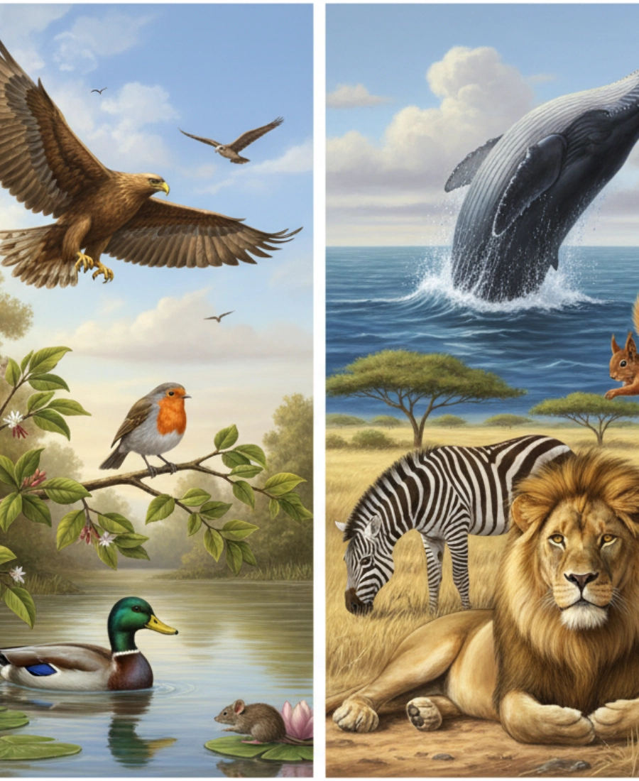 Quiz: Kręgowce stałocieplne: podsumowanie