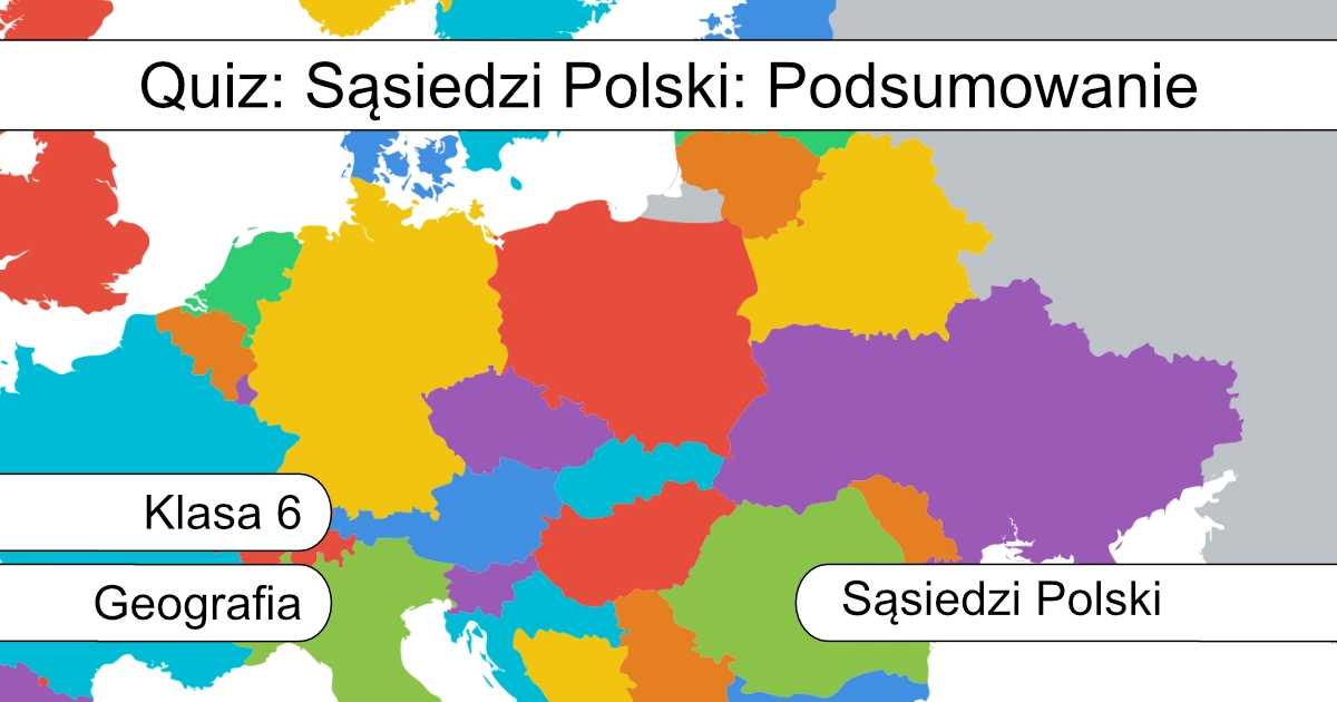 Quiz: Sąsiedzi Polski: Podsumowanie