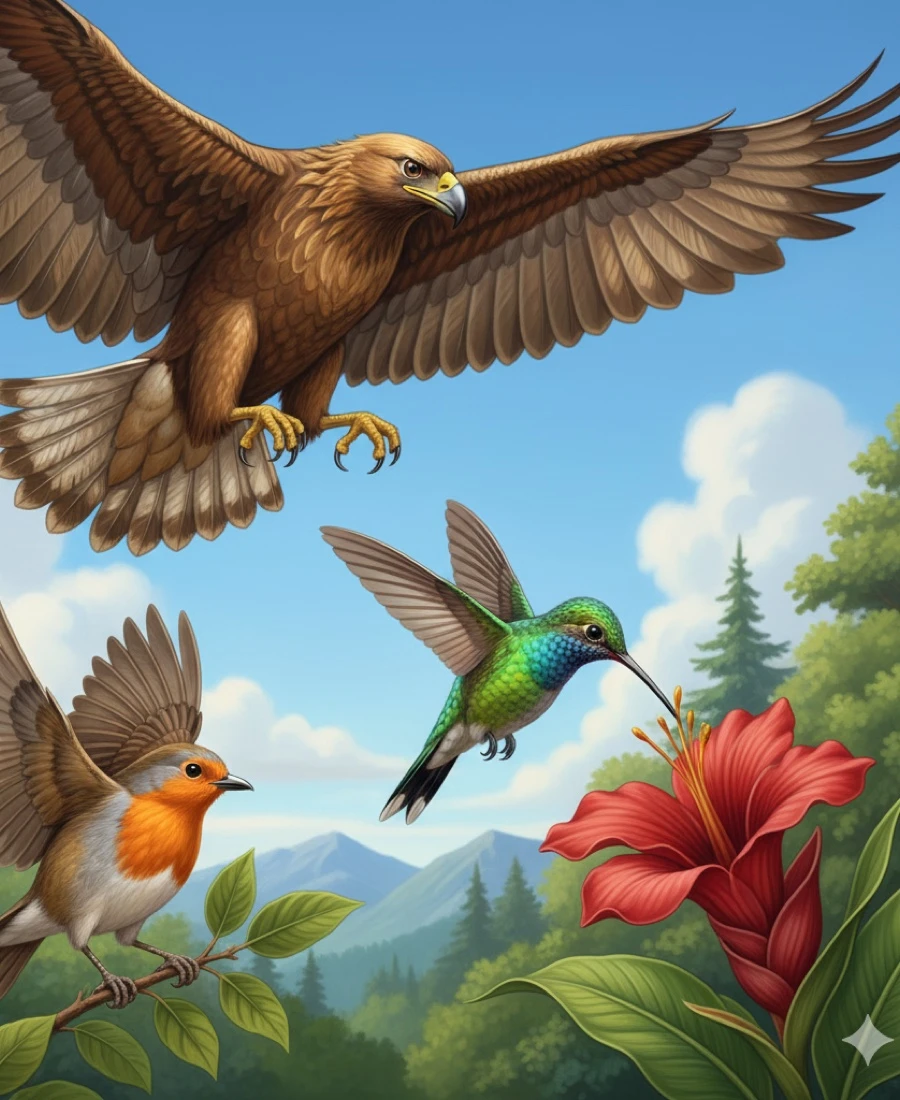 Quiz: Ptaki – kręgowce zdolne do lotu